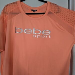 Bebe Vibrant Orange Top